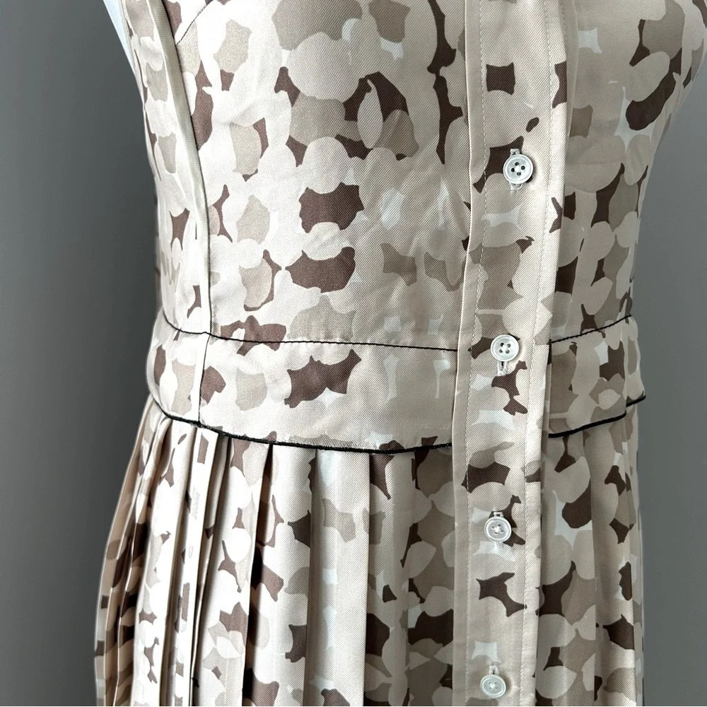 Marc Jacob Silk Pleated Backless Dress - Picture 4 of 16